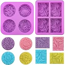 Vente En Gros, Moules à Savon Artisanaux Pour Bricolage, 6 Cubes, Moules à Savon