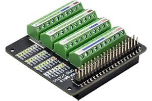 DollaTek GPIO Expansion Board Breakout GPIO Screw Terminal Hat för Raspberry Pi