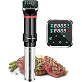 TEEUCNY Sous Vide Precision Kitchen Appliance, Vacuum Cooking Machines, Thermal Immersion Circulator with Readable LCD Displa