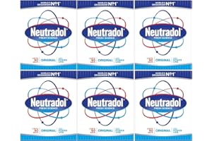 Neutradol Slow Release Gel, Air Freshener and Odour Eliminator, No Plug or Spray Needed, Original, Multipack of 6 x 135g