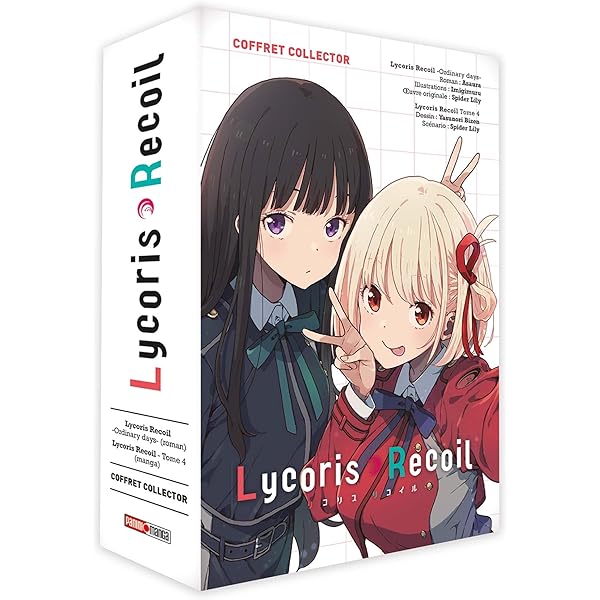 Lycoris Recoil T01 : Bizen, Yasunori, Daumarie, Xavière, Spider
