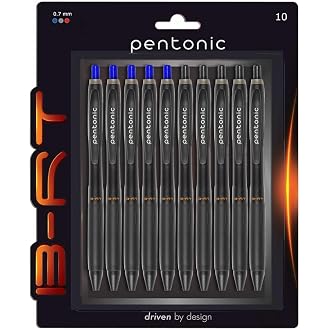 Pentonic B-RT 0.7mm Retractable Ball Pen Blister Pack |...