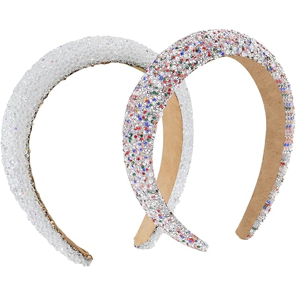 XTUDOU® 2 PièCes Serre Tete Paillette, Serre Tete Strass | FindTheDeal