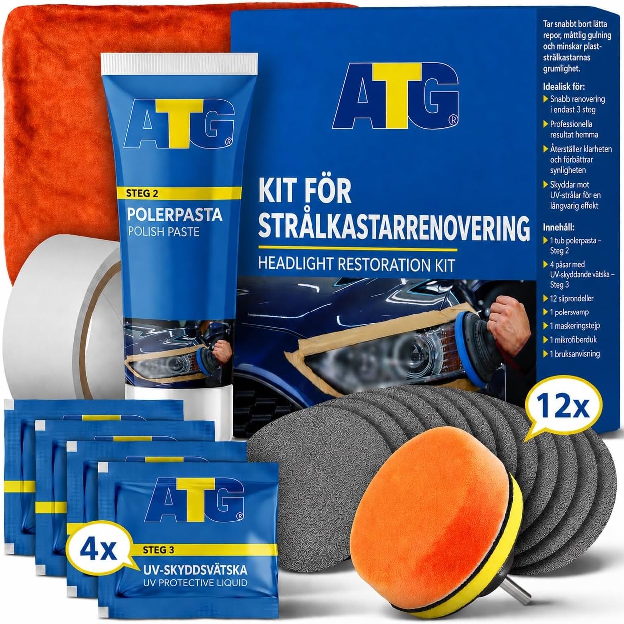Faut-il Acheter le ATG Headlight Restoration Kit Str lkastarpole (Sélection) ? Notre Avis