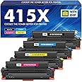 LOSMANN 415A Toner Kompatible für HP 415A 415X W2030A W2030X Tonerkartusche Ersatz für Color LaserJet Pro MFP M479fdw M479fnw M479fdn M479dw M454dn M454dw M479 M454