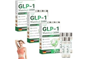 HJJH Keyess GLP-1 & Matrixyl 3000 Schlankheits Gesundheits-Tropfen, GLP-1 Tropfen, Keyess GLP-1 Orale Flüssigkeit, GLP-1 Orale Lósung, GLP-1 Peptid Komplex Serum, für alle Körpertypen (3)