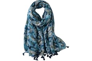 FAIRYGATE Foulard Femme Echarpe Châle Doux Etole Poids léger Branché Ancien Mode Châles Jolis cadeaux