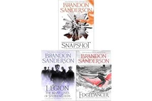 Brandon Sanderson 3 Books Collection Set (Snapshot, Legion, Edgedancer)