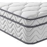 Vesgantti Materasso una Piazza e Mezza 120X190 Altezza 26 cm, Materasso a Molle Indipendenti Insacchettate & Memory Foam, Des