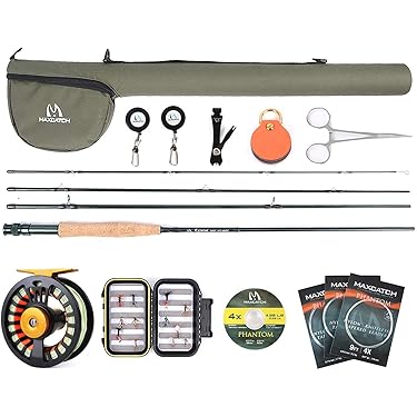 Goture 12FT/3.6M Tenkara Rod Kit 30T Carbon Fiber Portable Telescop