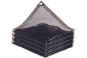 JBSCEEN Red de Sombra Al Aire Libre 3X3m, Malla Sombreadora Jardin, Mallas de Sombreo con Ojales, Transpirable y Protector Solar, para Exterior, Patio, Plantas Flores, Balcón