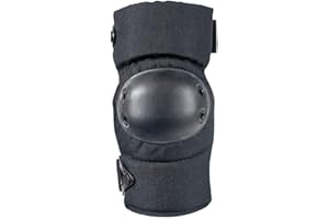 ALTA 53113.00 AltaCONTOUR Ellbogenschützer, schwarzes Cordura-Nylongewebe, AltaLOK-Befestigung, flexible Kappe, rund, schwarz