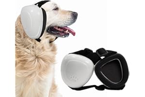 KOPBTBOY Ochraniacze na uszy dla psów, regulowane nauszniki dla psów, redukcja hałasu, izolacja akustyczna i redukcja hałasu, ochrona słuchu dla psów