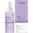 Twasa 0.8% Retinol Serum For Face Anti Aging With Bakuchiol | Retinol Night Serum For Beginners | Reduce Fine Lines & Wrinkles, Boost Collagen | Men & Women | All Skin Types (30 ml)