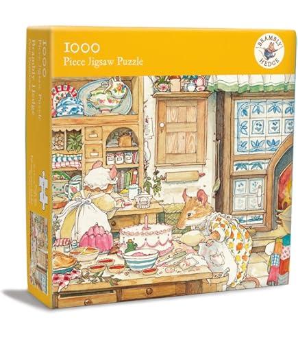 Brambly Hedge Mouse Cottage Kitchen Jigsaw - 1000 Piece Puzzle And - Foto 2