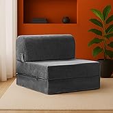 homedius Magic Folding Sofa Bed Anthracite Single