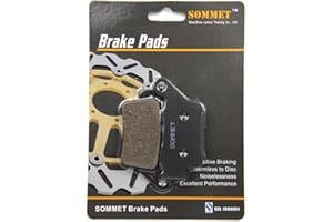 SOMMET 1 Paar Motorrad Bremsbeläge Hinten für HUSQVARNA SM 125 S 4 bolt fixing 2T 2002-2013