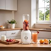 Karaca Retro Personal Kişisel Smoothie Blender Cream