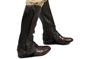 Riders Trend Chaps, kniehoch, Vollnarbenleder