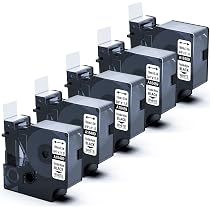 CASSETTA NASTRO 12MM R/B Per Dymo Rhino 4200, 5000, 5200, 6000 EUR 11 - 14
