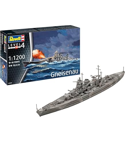 NAVIS DE WW1 Armored Cruiser 'Sms Furst Bismarck' 1/1250 Model Ship £14