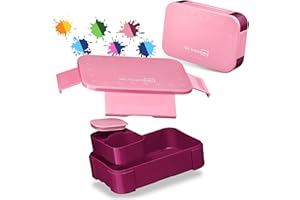 My Vesperbox® Brotdose für Kinder mit Fächern [MINI LITE] - Lunchbox mit Trennfächern - Bento Box - Jausenbox - Brotzeitbox für Schule & Kindergarten - Vesperdose für Jungen & Mädchen