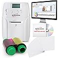 SKE-Direct® Pointman Nuvia N15 Single Side ID card printer bundle, with 100 card hopper feed including YMCKO Colour Ribbon 100 PVC Cards and design software. Everything to get you printing