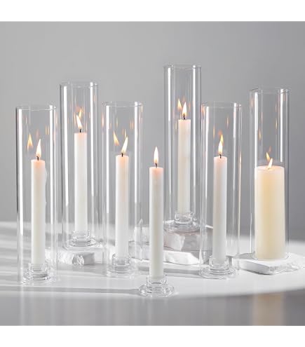 Kerzen Zimmermann | Windschutzglas, Zylindrisch 8 Cm | Online Kaufen