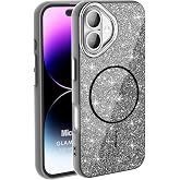 Microsonic Apple iPhone 16 Kılıf GlamGrip Luxe Siyah [iPhone 16 ile Uyumlu Kılıf - Siyah]