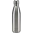 BEPER BI.505 Borraccia Inox, 500ml, Thermos Bottiglia a Doppia Parete, Acciaio Inossidabile, Argento