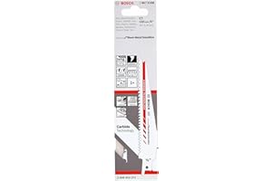 BOSCH ACCESSORIES Bosch Professional Lame de scie sabre S 967 XHM Endurance for Wood and Metal Demolition (longueur 150 mm, accessoires pour scie sabre)