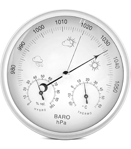 3 In 1 Barometro Termometro Igrometro Pressione Atmosferica Misuratore Di Temperatura Stazione Meteorologica Esterna Misuratore Di Umidita~p183617164