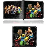 Ubephant Roblx Wallet, Roblx Wallet, Children Wallet, 11.5 x 9.5 cm R-Oblx PU Leather Bifold Wallet, R-Oblx Gift, Cartoon Wal