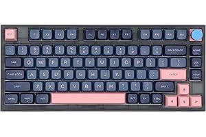 EPOMAKER SKYLOONG GK75 Lite Przewodowa, programowalna klawiatura z mocowaniem uszczelniającym i możliwością wymiany podczas pracy, z pokrętłem, do systemu Windows/Mac