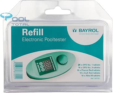 Recharge De Comprimés DPD3 PoolLAB Pour Testeur D'eau De Piscine - Analyse Du Chlore, Qualité Allemande