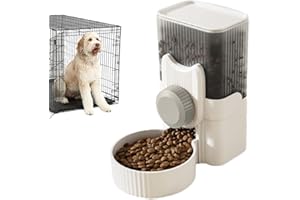 Kirdume Mangeoire Automatique pour Cage - Bol Suspendu pour Aliments pour Compagnie pour caisses et Cages,Mangeoires automatiques pour Lapins pour hérisson, Chat, Chinchilla, Furet, Chaton