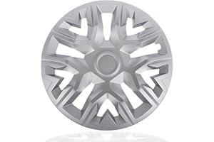 NRM The Best Silver Radkappen 15 Zoll für Stahlfelgen | 15“ Radzierblenden 4er Set Silber