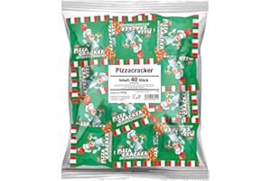 ‎TISE SÜSSWAREN Tise Süsswaren Pizzacracker 40 stk. (800g) Karneval