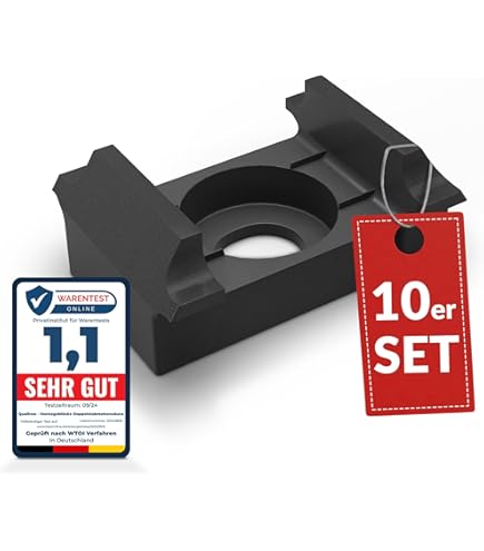 50x Mattenverbinder Edelstahl 9mm - Klemmplättchen Für Doppelstabmattenzaun