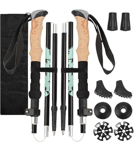 Bâtons De Trekking Trekology TREKZ SE - Pliables Et Légers (1 Pièce)