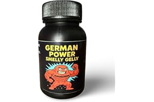 Hades U-Labs German Power Smelly Gelly – Extrem Starkes Riechgel für Powerlifting, Strongman, Bodybuilding