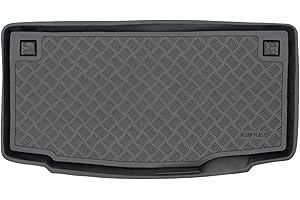 M MOTOS Tappeti in PE per bagagliaio adatto per Hyundai i10 II 2013-2019 Migliorate il vostro comfort di viaggio con il resistente tappetino per auto - tappetino per bagagliaio per tutte le stagioni,