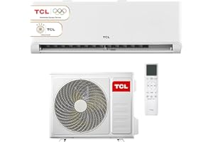 TCL Split Klimaanlage 12000 BTU BreezeIN mit Sprachsteuerung, WIFI für Räume bis 45m² 4 in 1: Heizen, Kühlen, Entfeuchten, Ventilieren - Version 2025
