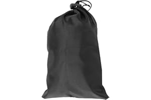 GENERIC Aufbewahrungsbeutel Packbeutel, 10 Stück, 16–20 Cm, Reise Wasserdicht, Schwarz, Tragetasche, Polyester-Beutel, Taschen, Springseil, Oxford-Stoff für Kleine Dinge, Sporttasche