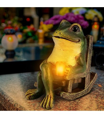 Statua Di Rana In Resina Con Grande Bocca, Impermeabile, Fatta A Mano Per Decorazioni Da Giardino E Per La Casa Decorazioni Divertenti Per Cortili 87789603