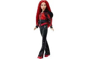 ​Mattel Disney Descendants 4: The Rise of Red - Doll – Singing Doll with Movie-Inspired Clothes & Accessories, Sings, HWT96