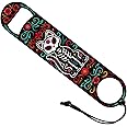 GLOBLELAND Cat Skeleton Bar Blade Bottle Opener - 178x38mm/7x1.5" Stainless Steel Bar Key for Bartender, Flat Bottle Opener for Home, Kitchen, Restaurant