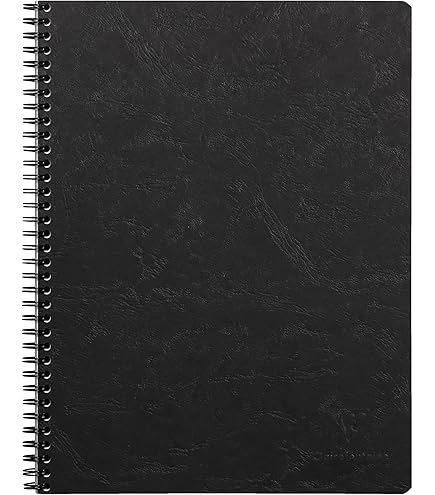 Quaderni A Spirale A4 - 2 Pezzi, Nero, 110 Pagine Con Righe - Carta Spessa 100g/m², Per Appunti E Schizzi - Foto 2