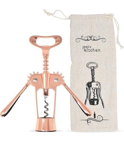 Weinflaschenöffner Mit Folienschneider – Schmetterlingsförmig, Für Korken & Bierflaschen, Stylisches Geschenk
