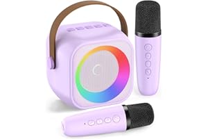 OQUNENE Karaoke Machine for Kids Toy, Karaoke Gifts for Girls Ages 4, 5, 6, 7, 8, 9, 10, 12 +Year Old Birthday Party, 4-12 Years Old Christmas Toys Gift for Girls